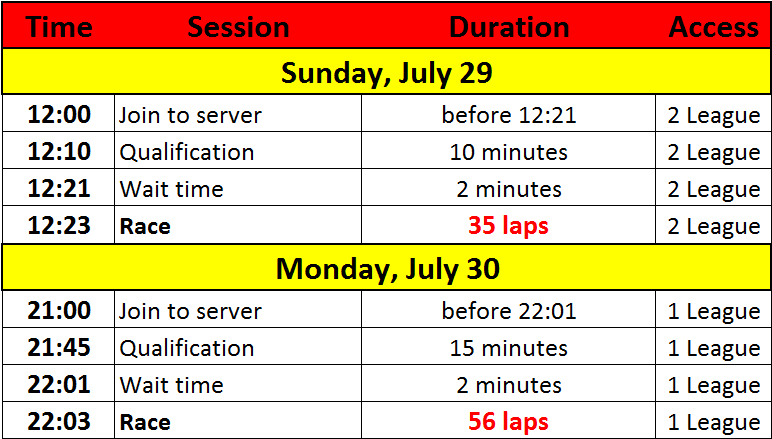 Hun sched